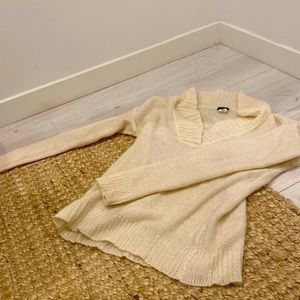 White Cream J-Crew Sweater